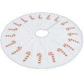 Boomrokken - snoeprietjes fleece kerstboom rok (Gekanteld)