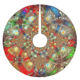 Boomrokken van de Kaleidoscoop Kerstboom Rok