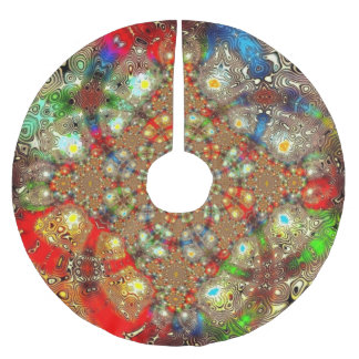 Boomrokken van de Kaleidoscoop Kerstboom Rok