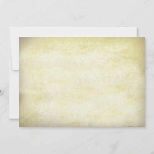 boomrustieke oude huwelijksuitnodigingen kaart (Achterkant)