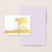 Boomschaduw in de Folie Kaarten (Display)