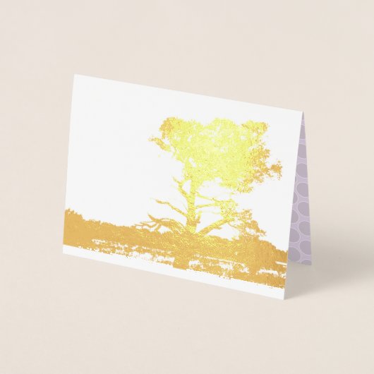 Boomschaduw in de Folie Kaarten (Voorkant)