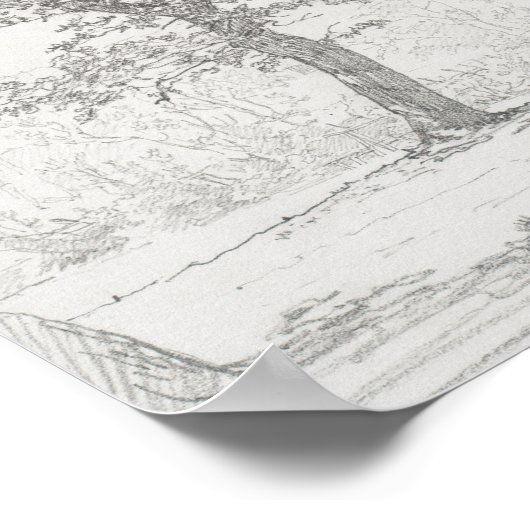 Boomschets.  poster (Hoek)