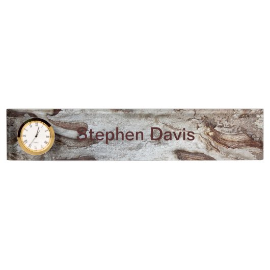 Boomscheurplaat Naambordje (Voorkant)