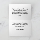 Boomschors in Herfstmos - Aangepaste Verjaardag Ka Kaart (Binnen)