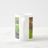 Boomschors in Herfstmos - gepersonaliseerd Porselein Kop (Achterkant)