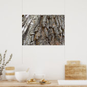 Boomschors IV Abstracte Natuur Poster (Keuken)