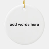 boomschors keramisch ornament (Achterkant)