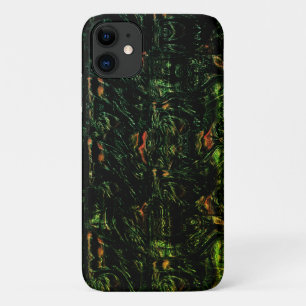 Boomschors onder groen gehammerd glas Case-Mate iPhone case