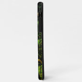 Boomschors onder groen gehammerd glas Case-Mate iPhone case (Achterkant/links)