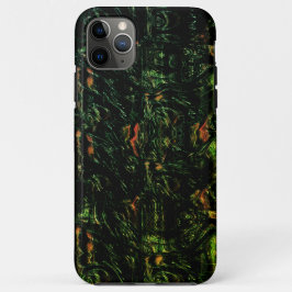 Boomschors onder groen gehammerd glas Case-Mate iPhone case