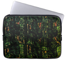 Boomschors onder groen gehammerd glas