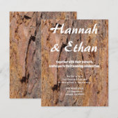 boomschors van sequoia kaart (Voorkant / Achterkant)