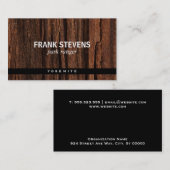 Boomschors Visitekaartje (Voorkant / Achterkant)