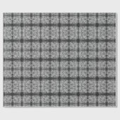 Boomschors Zwart En Wit Foto Close-up Patroon Cadeaupapier (Vlak)