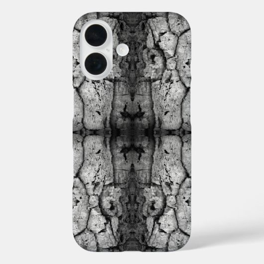 Boomschors zwart-wit foto close-up patroon Case-Mate iPhone case (Achterkant)