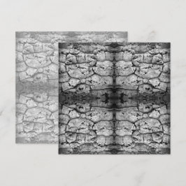 Boomschors zwart-wit foto close-up patroon kaart