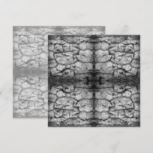 Boomschors zwart-wit foto close-up patroon kaart