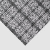 Boomschors zwart-wit foto close-up patroon tissuepapier (Detail)