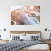 Boomsculpturen Canvas Afdruk (Insitu (Slaapkamer))