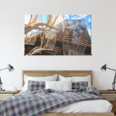 Boomsculpturen Canvas Afdruk (Insitu (Slaapkamer))