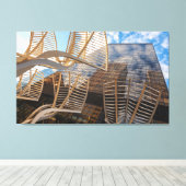 Boomsculpturen Canvas Afdruk (Insitu (Houten vloer))