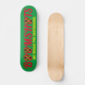 BOOMSHOTS JMT Skateboard, 7 ¾" Deck Persoonlijk Skateboard (Voorkant)
