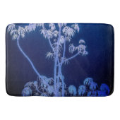 Boomsilhouet in Royal Blues Bath Mat (Voorkant)