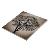 Boomsilhouet ontwerp 205 tegeltje (Zijkant)