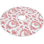 Boomskirt Marie Toile aardbei2 Kerstboom Rok (Gekanteld)