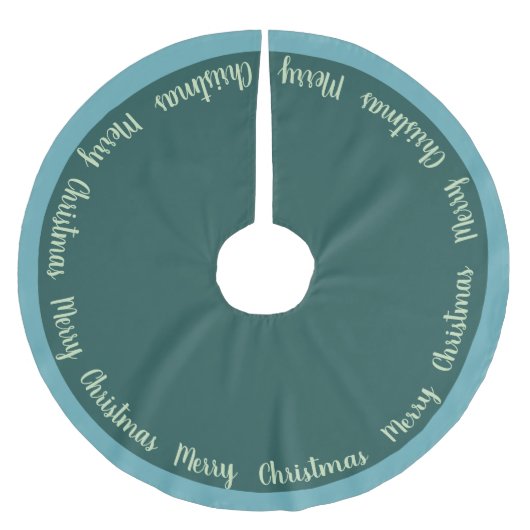 Boomskirt-Merry kerst Kerstboom Rok (Voorkant)