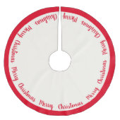 Boomskirt-Merry kerst Kerstboom Rok (Voorkant)