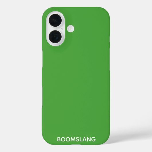 Boomslang groene kleurnaam Case-Mate iPhone case (Achterkant)