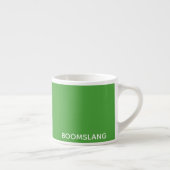 Boomslang groene kleurnaam espresso kop (Rechts)