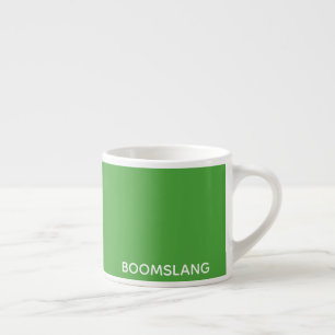 Boomslang groene kleurnaam espresso kop