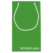 Boomslang groene kleurnaam klein cadeauzakje (Achterkant)