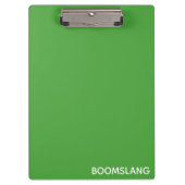 Boomslang groene kleurnaam klembord (Voorkant)
