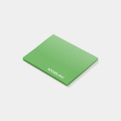 Boomslang groene kleurnaam post-it® notes (Schuin)