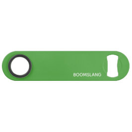 Boomslang groene kleurnaam speed flessenopener