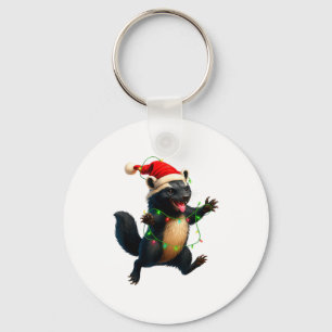 Boomslang Kerstboom Lichtjes Kerstman Boomslang Sleutelhanger