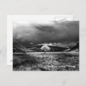 Boomsoorten op het platteland briefkaart (Voorkant / Achterkant)