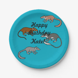 boomspitsmuizen papieren bordje