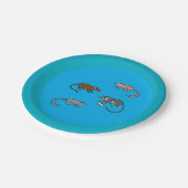 boomspitsmuizen papieren bordje (Gekanteld)