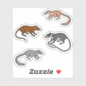 boomspitsmuizen sticker (Vel)