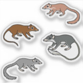 boomspitsmuizen sticker (Voorkant)