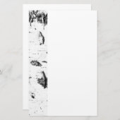 boomstam briefpapier (Voorkant / Achterkant)