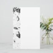 boomstam briefpapier (Staand voorkant)