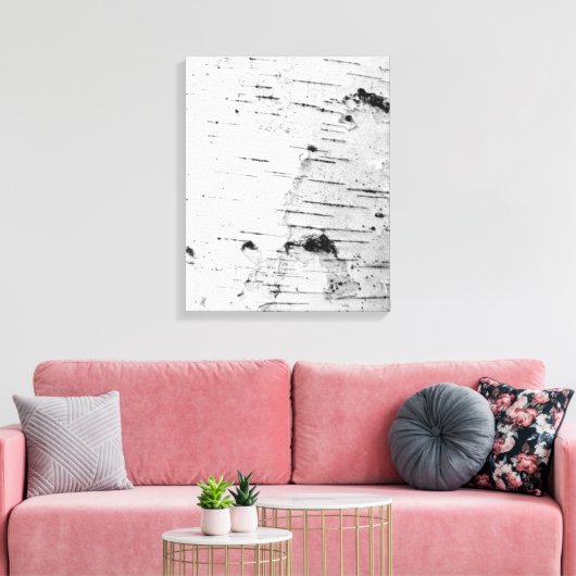 boomstam canvas afdruk (Insitu (Woonkamer))
