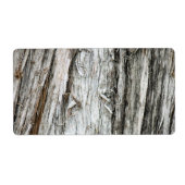 boomstam etiket (Voorkant)