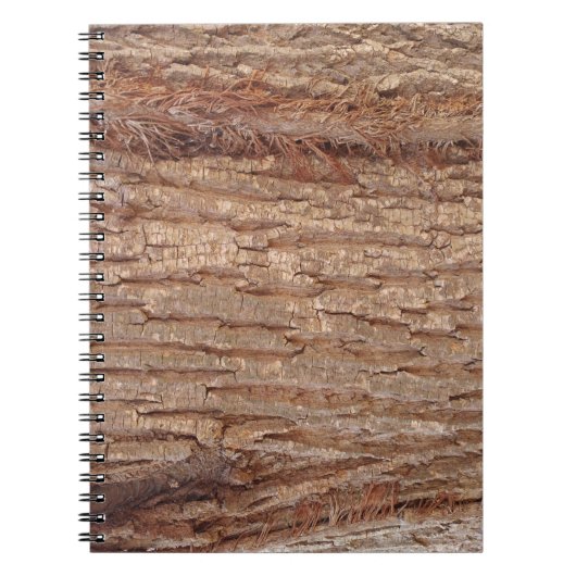 boomstam notitieboek (Voorkant)